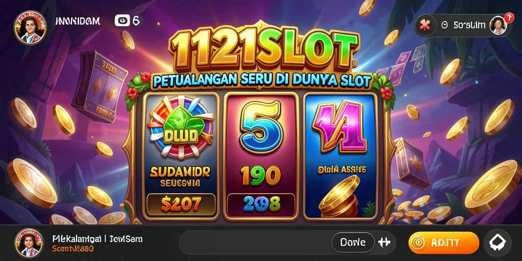 Gameplay menarik dari 1121SLOT yang penuh petualangan.