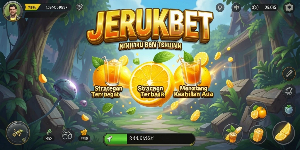 Screenshot utama JERUKBET yang menunjukkan pertempuran strategi yang intens.