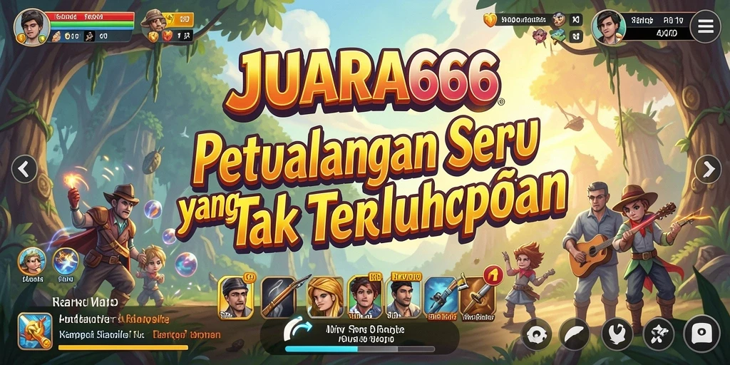 Screenshot menunjukkan gameplay petualangan JUARA666 yang mendebarkan.