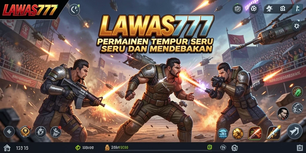 Tampilan gameplay LAWAS777 yang mendebarkan dan beraksi.