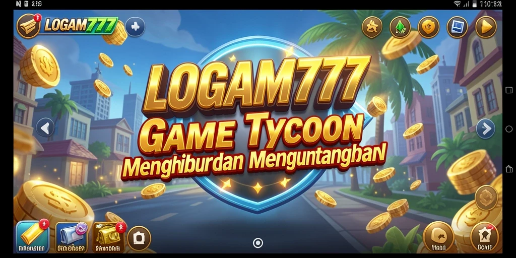Gameplay <strong>LOGAM777</strong> yang seru dan menantang di dunia Tycoon.