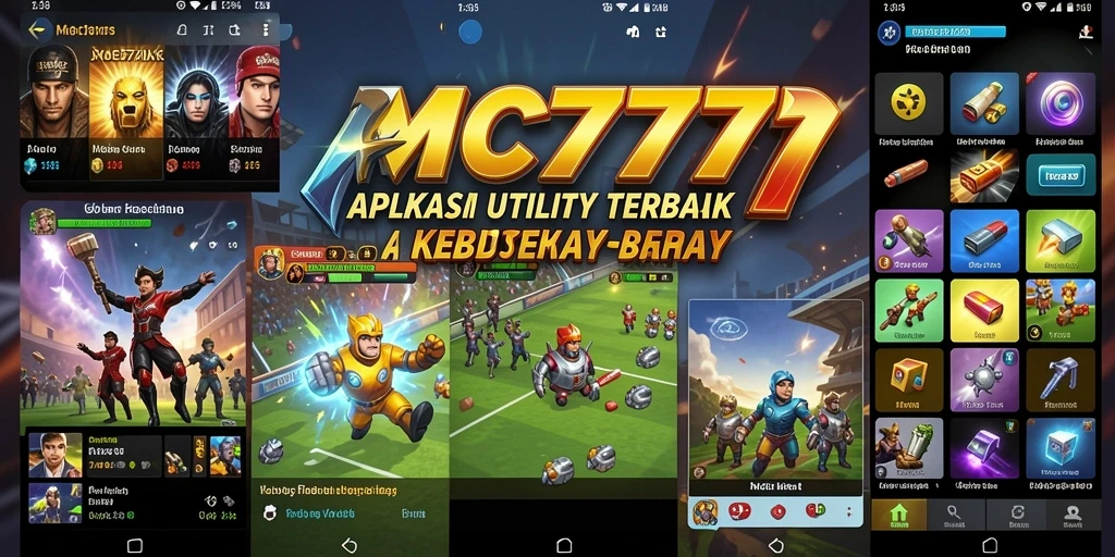 Tampilan antarmuka pengguna yang sederhana dan efektif dari MC777.