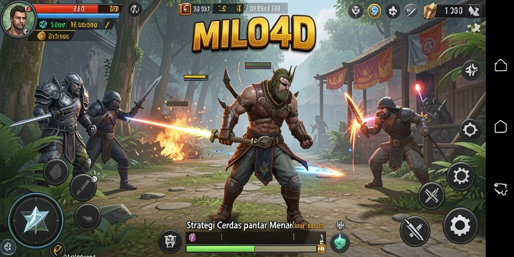 Tampilan menarik dari gameplay MILO4D yang seru dan menantang.