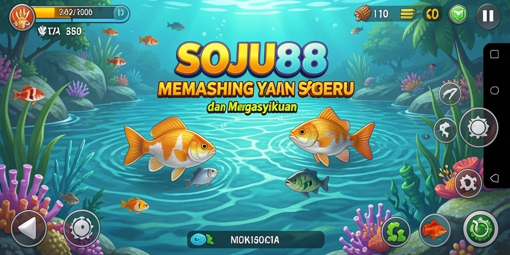 Tangkapan ikan yang menakjubkan dalam SOJU88 menunjukkan pengalaman memancing yang realistis.